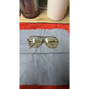 Vintage Charmant 4520 CP Japan Aviator Eyeglass Frame 140mm